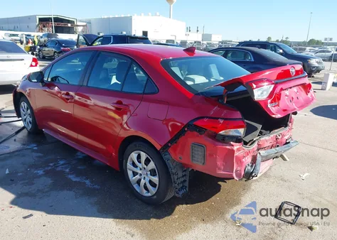 2021 Toyota Corolla Le из США, поврежденный, VIN 5YFEPMAE0MP262499